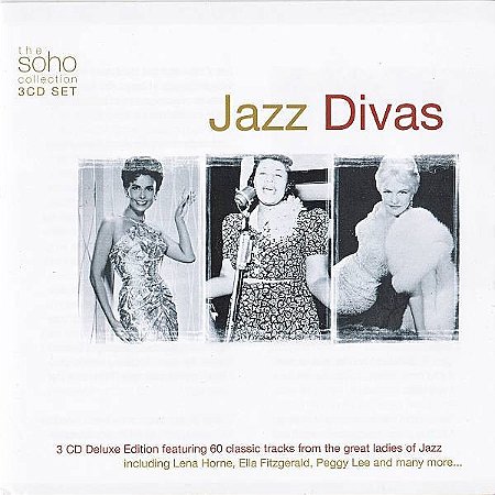 CD BOX - LENA HORNE / ELLA FITZGERALD / PEGGY LEE - Jazz Divas (3 CDS)