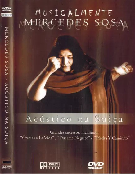 DVD - Mercedes Sosa – Acústico Na Suiça