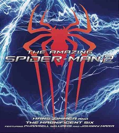 CD -The Amazing Spider-Man 2 CD - promo  -   Hans Zimmer And The Magnificent Six Featuring Pharrell Williams And Johnny Marr – The Amazing Spider-Man 2 (The Original Motion Picture Soundtrack) ( CD DUPLO )