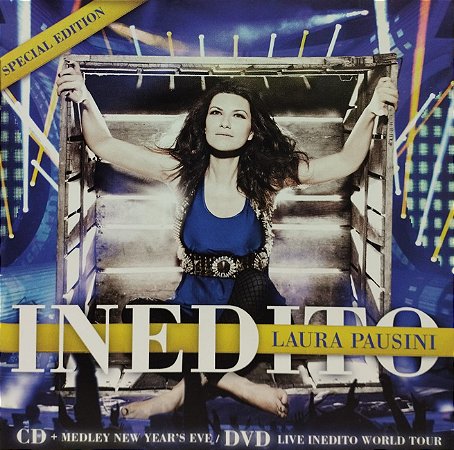 CD - Laura Pausini – Inedito (Edição Especial) (CD + DVD)
