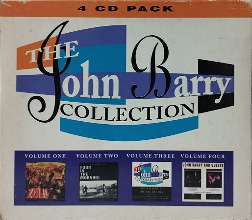 CD - John Barry – The John Barry Collection (BOX) (4 CDs) - Importado (Reino Unido)