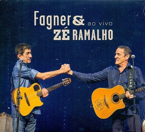 CD - Fagner & Zé Ramalho – Ao Vivo (Promo) / ( Digipack )