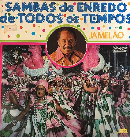LP - Jamelão – Sambas de Enredo de Todos os Tempos