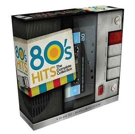 BOX - Various – 80's Hits: The Complete Collection ( Vários Artistas ) ( 6 cds )