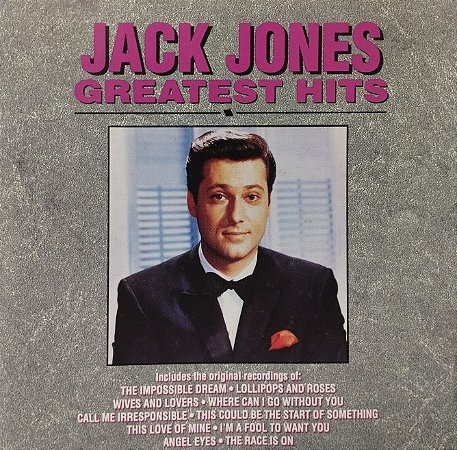 CD - Jack Jones – Greatest Hits - Importado (US)
