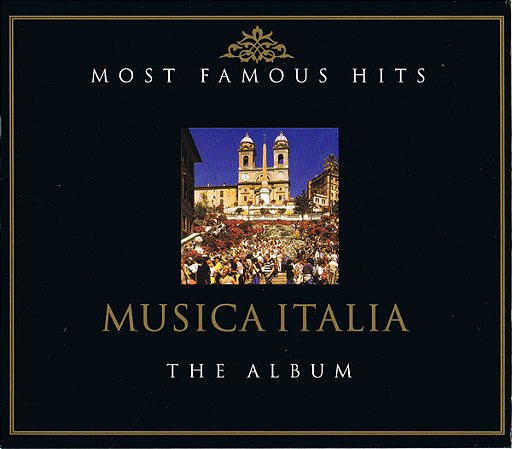 CD Musica Italia - The Album ( Vários Artistas ) - (Importado Germany )