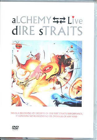 DVD Dire Straits – Alchemy - Dire Straits Live ( Com encarte )