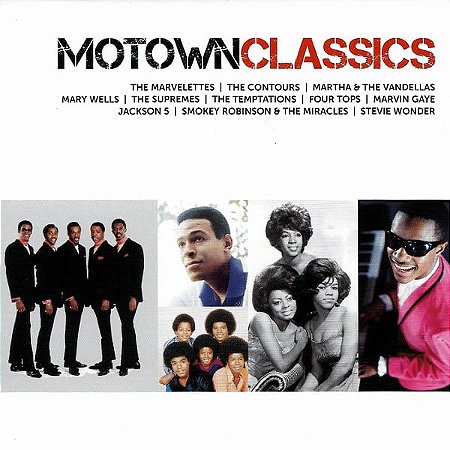 CD  Motown Classics - Icon ( Vários Artistas )