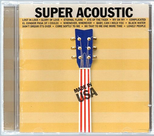 CD Super Acoustic - Made in USA ( Vários Artistas )