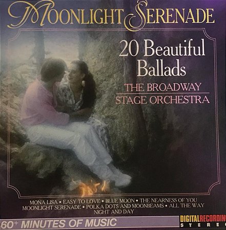 CD The Broadway Stage Orchestra –Moonlight Serenade (20 Beautiful Ballads)