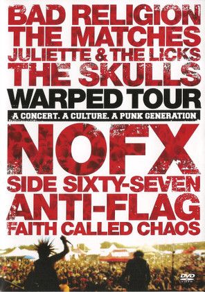 DVD Warped Tour A Concert, A Culture, An Entire Generation ( Vários Artistas )