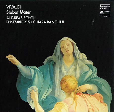 CD Vivaldi - Andreas Scholl, Ensemble 415 • Chiara Banchini – Stabat Mater ( Importado - Germany )