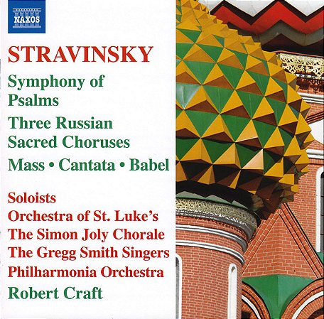 CD Stravinsky - Symphony Of Psalms ( Imp - Canadá )