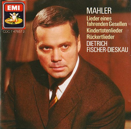 CD Gustav Mahler, Dietrich Fischer-Dieskau – Mahler: Lieder Eines Fahrenden Gesellen; Kindertotenlieder; Rückertlieder ( IMP - Germany )