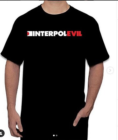 CAMISETA INTERPOL (Pronta Entrega)