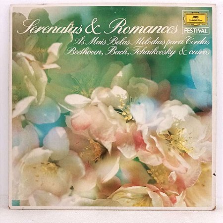 LP Bethoven / Bach / Tchaikovsky & outros - Serenatas & Romances