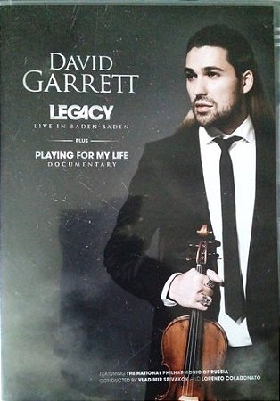 DVD David Garrett -Legacy - Live In Baden Baden