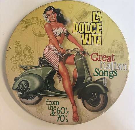 CD  La Dolce Vita (Great Italian Songs From The 60's & 70's) ( Vários Artistas ) - IMPORTADO