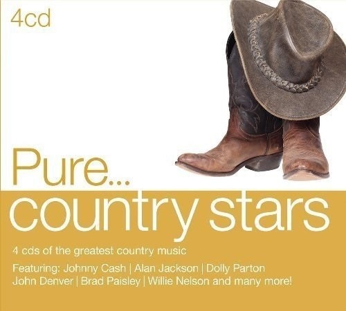 CD QUÁDRUPLO Pure... Country Stars ( Vários Artistas )