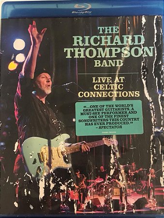 BLU RAY The Richard Thompson Band – Live At Celtic Connections ( COM ENCARTE ) - IMPORTADO