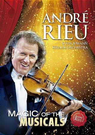 DVD ANDRÉ RIEU – MAGIC OF THE MUSICALS (CONTÊM ENCARTE)