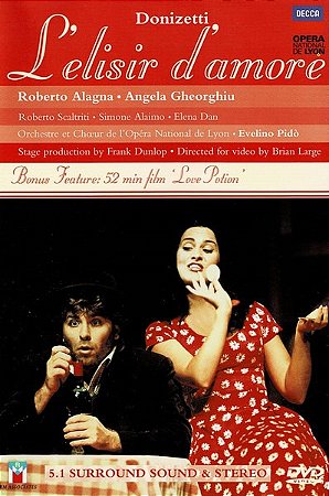 DVD Donizetti - L'Elisir D'Amore