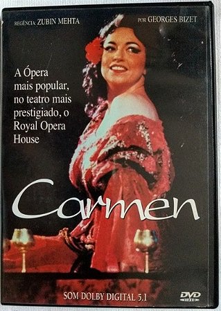 DVD  Carmen Zubin Mehta- Royal Ópera House Original