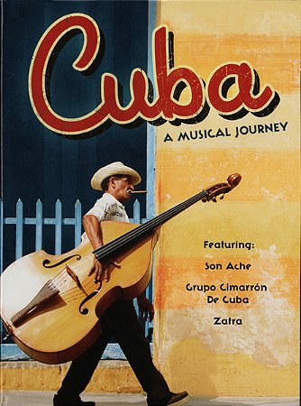 DVD Cuba, A Musical Journey (Vários artistas - Digipack)
