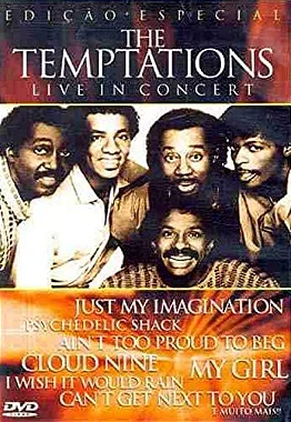 DVD - THE TEMPTATIONS – LIVE IN CONCERT
