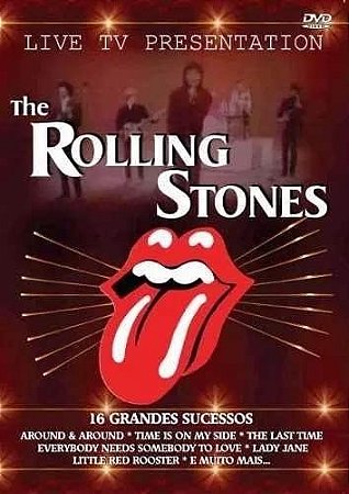 DVD The Rolling Stones – Live TV Presentation