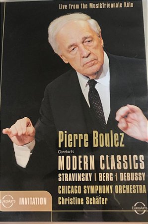 DVD PIERRE BOULEZ - Live From The MusikTriennale Koln