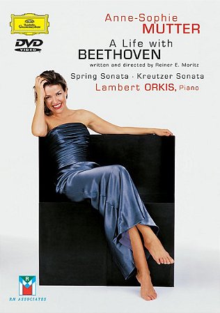 DVD Ludwig van Beethoven - Anne-Sophie Mutter, Lambert Orkis – A Life With Beethoven (Spring Sonata · Kreutzer Sonata) (IMPORTADO)