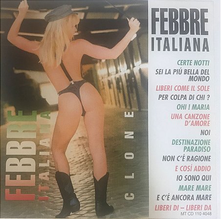 CD Febbre italiana (vários artistas)
