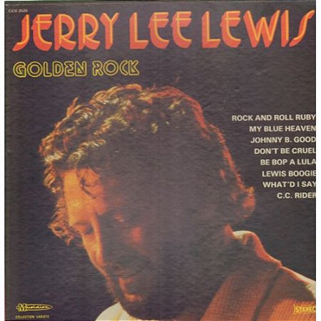 LP Jerry Lee Lewis – Golden Rock (box4 discos)