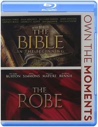 BLU-RAY THE BIBLE / THE ROBE (OWN THE MOMENTS) DUPLO