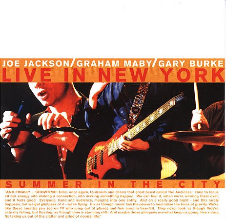 CD Joe Jackson – Summer In The City - Live In New York (LACRADO)