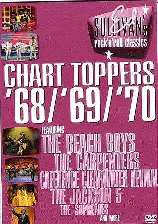 DVD - CHART TOPPERS '68 / '69 / '70 ( VÁRIOS ARTISTAS )