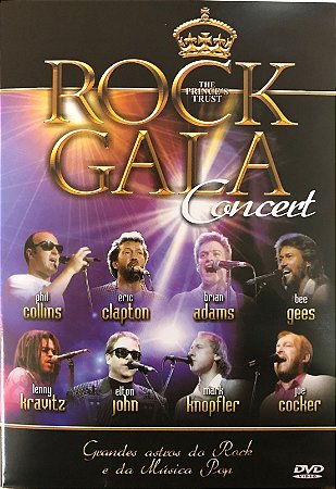 DVD - Rock Gala concert - The prince´s trust (Vários artistas)