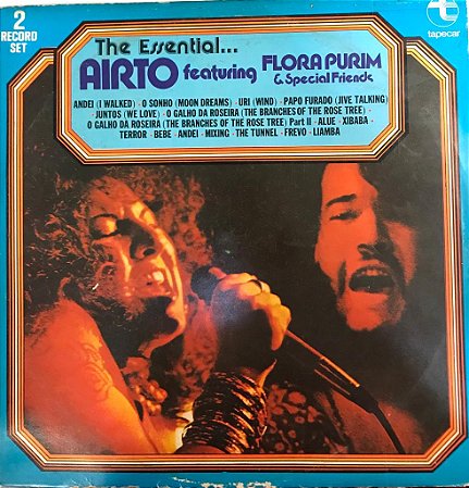 LP DUPLO - Airto Featuring Flora Purim – The Essential Airto