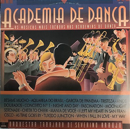 LP - Severino Araújo E Orquestra Tabajara – Academia De Dança