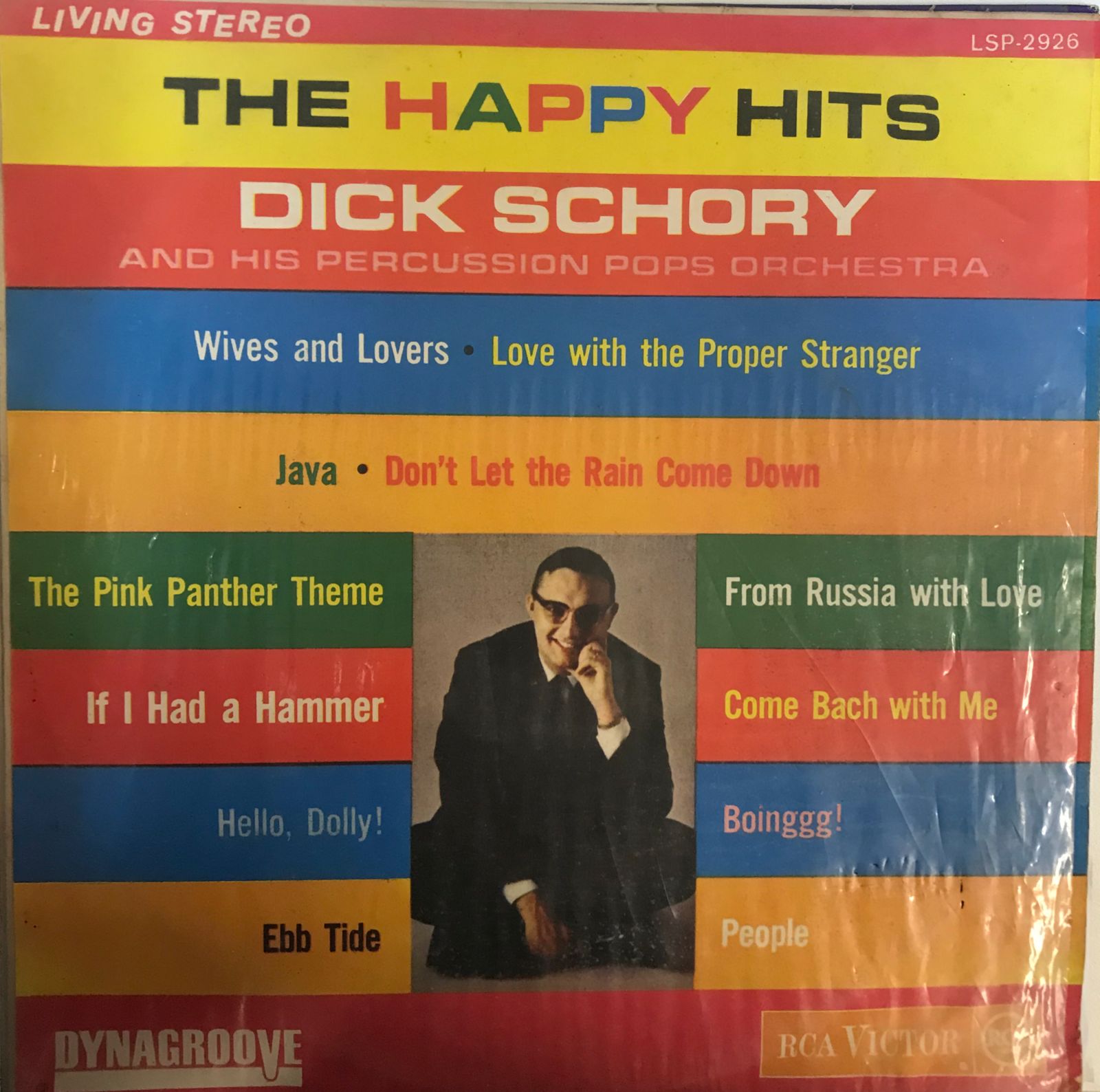 LP - Dick Schory And His Percussion Pops Orchestra – The Happy Hits