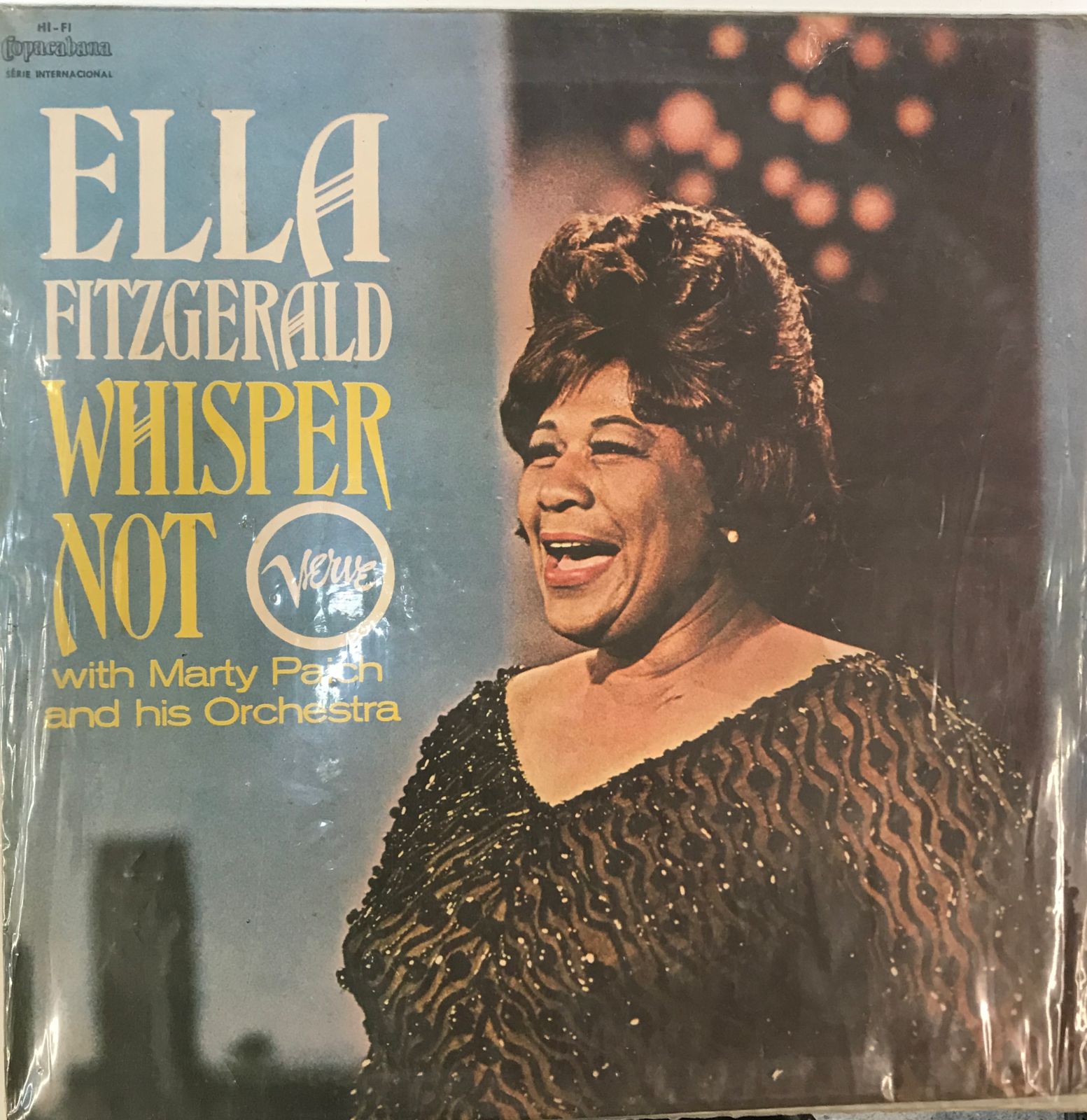 LP - Ella Fitzgerald With Marty Paich And His Orchestra– Whisper Not