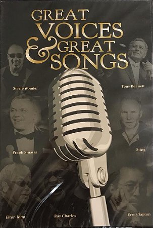 DVD - Dvd Great Voices & Great Songs ( Vários Artistas ) - Lacrado
