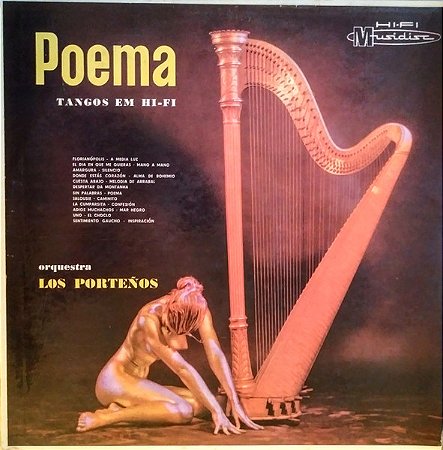 LP - Orquestra Los Porteños – Poema (Tangos Em Hi-Fi)