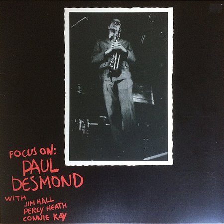 LP - Paul Desmond – Paul Desmond ( Gatefoldcover ) / ( Importado )