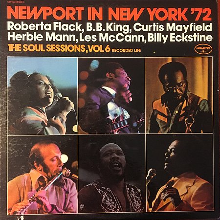 LP - Newport In New York '72 - The Soul Sessions, Vol. 6 ( Vários Artistas )
