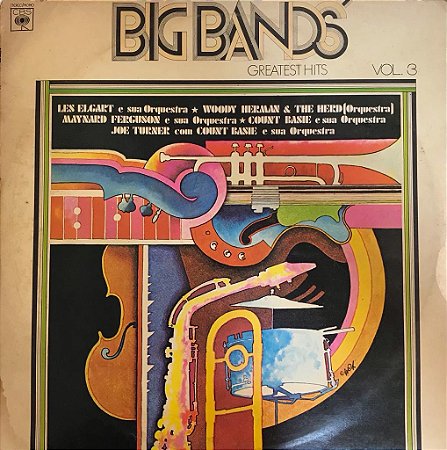 LP - Big Bands' - Greatest Hits - Vol. 3 ( Vários Artistas )