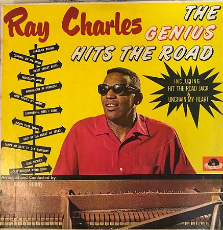 LP - Ray Charles – The Genius Hits The Road