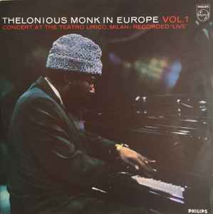 LP - Thelonious Monk Quartet* – Thelonious Monk In Europe Vol. 1
