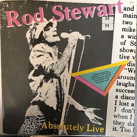 LP - Rod Stewart – Absolutely Live (DUPLO)